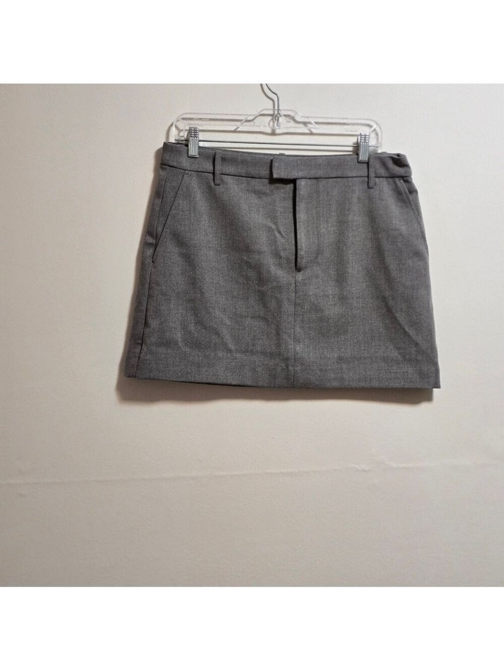 Gap Tailored Gray Mini Skirt